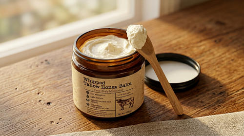 Whipped tallow balm
